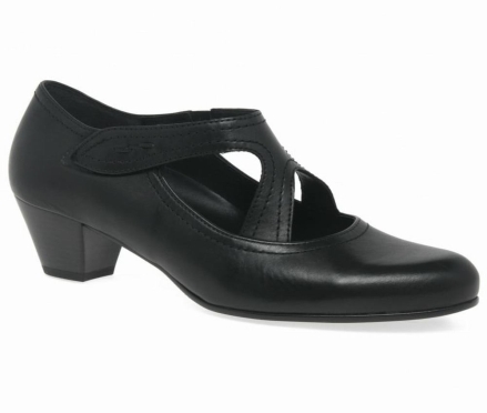 Gabor Breda Court Women's Heels Black | GB16REWIO