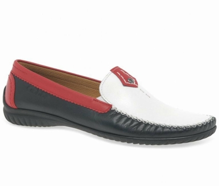 Gabor California Sporty Women's Loafers Navy Multicolor | GB08JFYRB