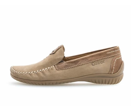 Gabor Women's Loafers Beige | GB42QNFDT