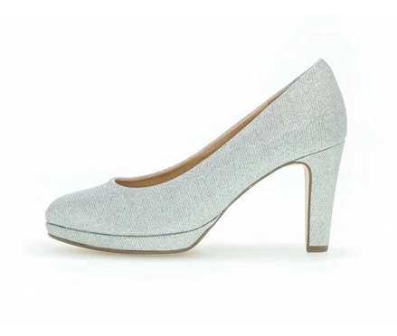 Gabor Women's Pumps Silver | GB03RIHSC