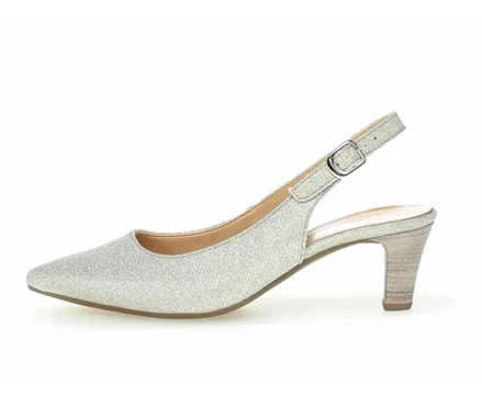 Gabor Women's Pumps Silver | GB28QGXEY