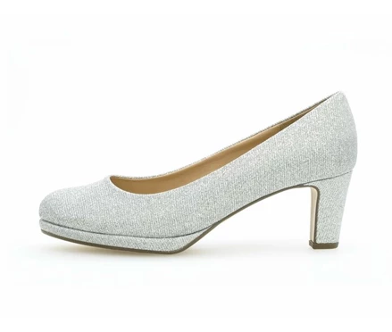 Gabor Women's Pumps Silver | GB38MYDUL