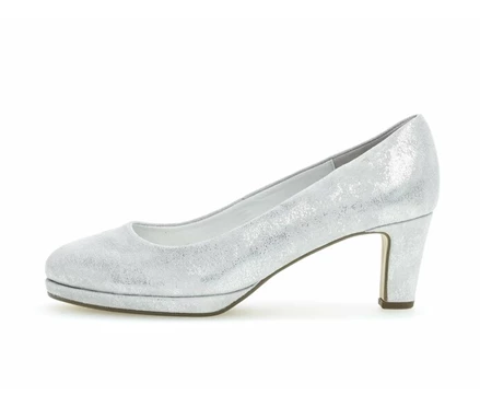 Gabor Women's Pumps Silver | GB95DUWRV