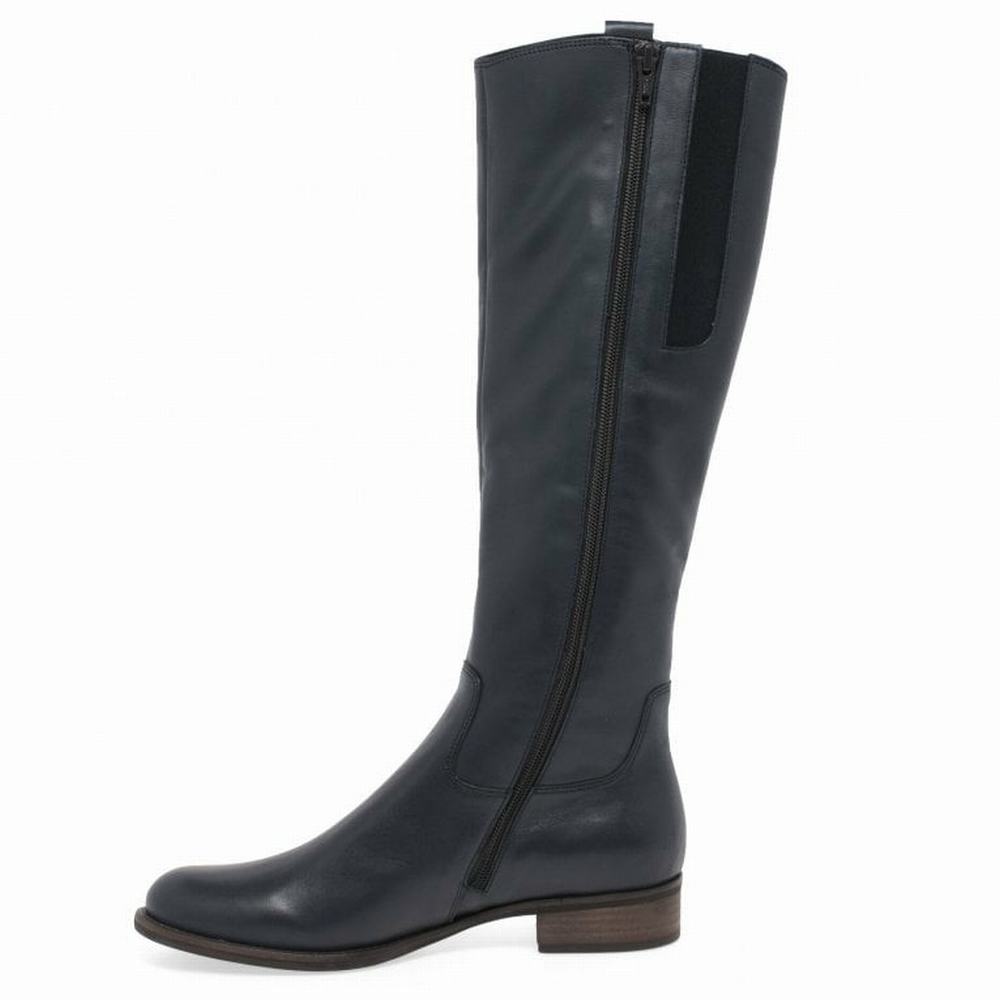 Gabor Brook S Women's Knee-high Boots Black | GB32ZYCBE