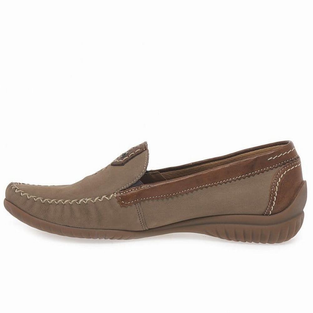 Gabor California Sporty Women's Loafers Brown | GB87AHDWO