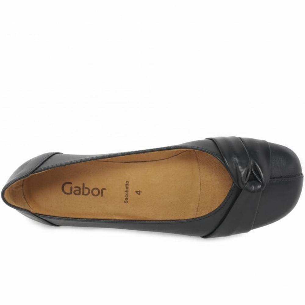 Gabor Frost Women's Ballet Flats Black | GB36XYIKS