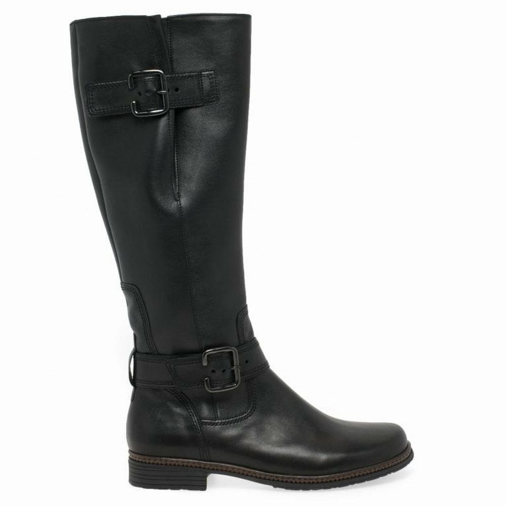 Gabor Nevada (M) Women's Knee-high Boots Black | GB27MWBLE