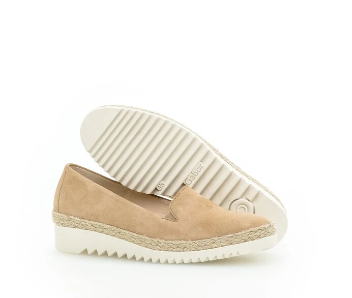 Gabor Women's Loafers Beige | GB06IKFYX