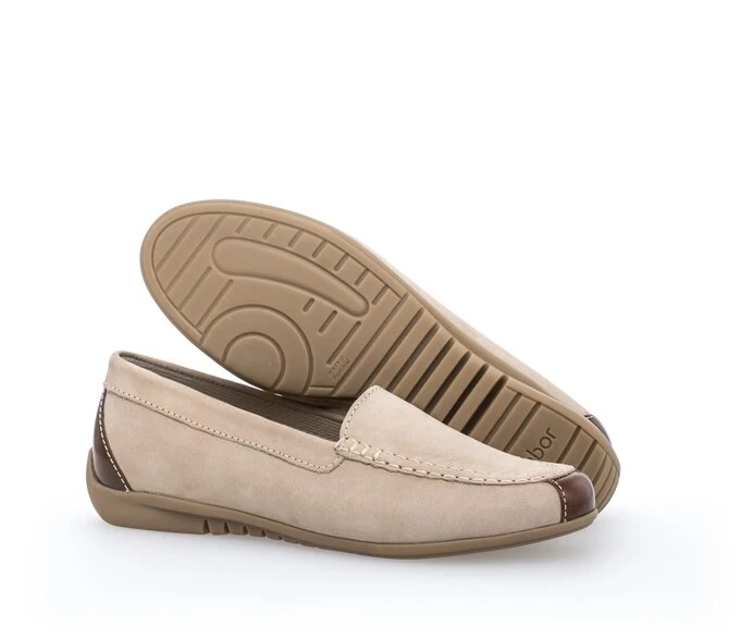 Gabor Women's Loafers Beige | GB26UVWNA