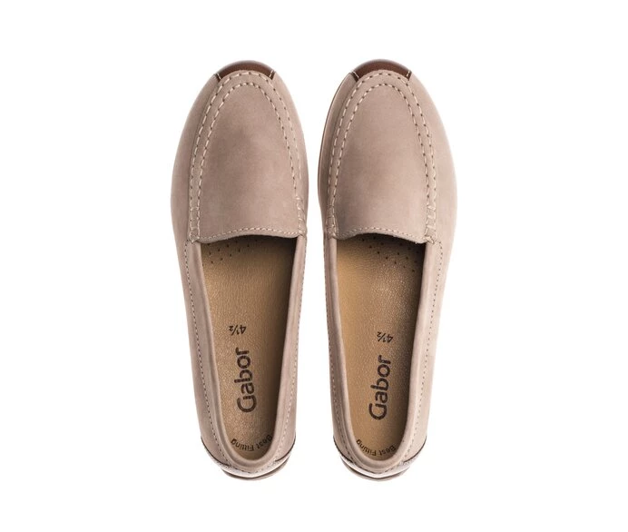 Gabor Women's Loafers Beige | GB26UVWNA