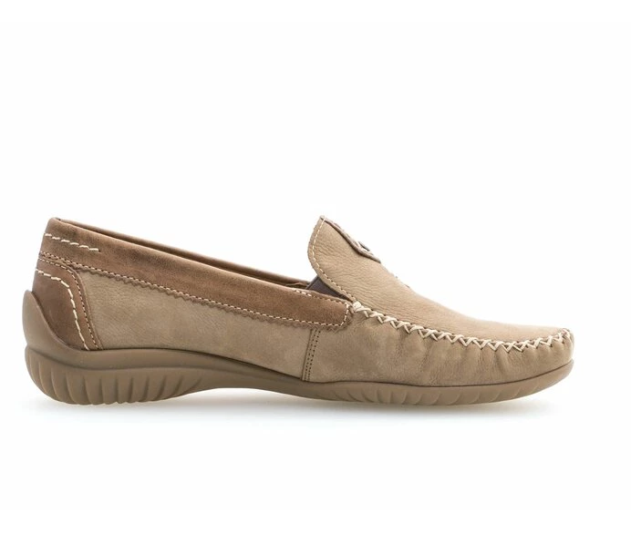 Gabor Women's Loafers Beige | GB42QNFDT