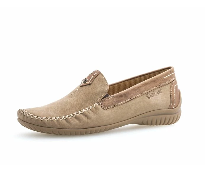 Gabor Women's Loafers Beige | GB42QNFDT