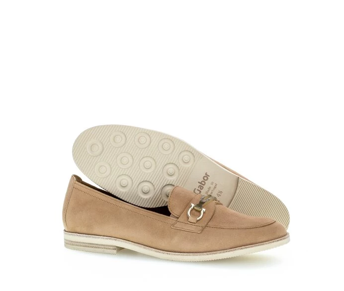 Gabor Women's Loafers Beige | GB54XDANV