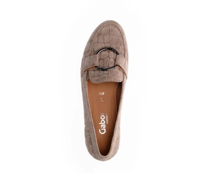 Gabor Women's Loafers Beige | GB74KMYAU