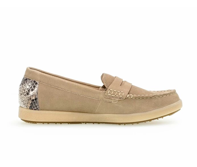 Gabor Women's Loafers Beige | GB75SOGWE