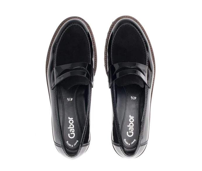 Gabor Women's Loafers Black | GB57SXUVE