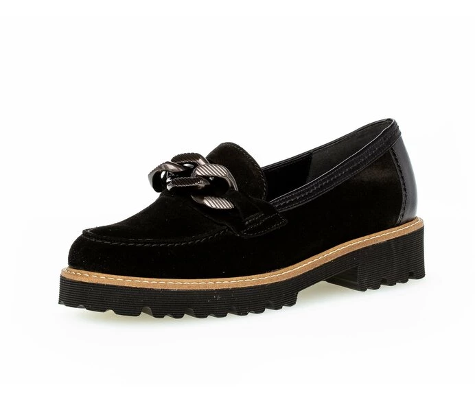 Gabor Women's Loafers Black | GB65OMNDP