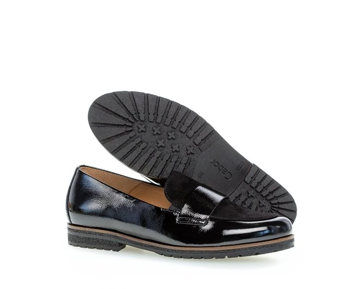 Gabor Women's Loafers Black | GB76BUMOT