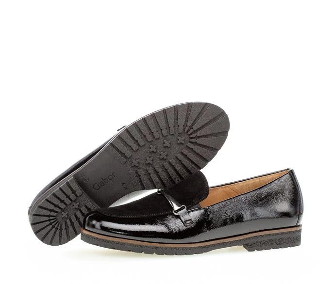 Gabor Women's Loafers Black | GB85MNLDI