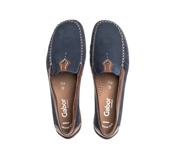 Gabor Women's Loafers Blue | GB32NWEFP