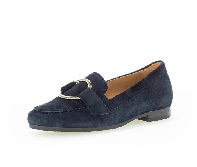 Gabor Women's Loafers Blue | GB39SOLZY