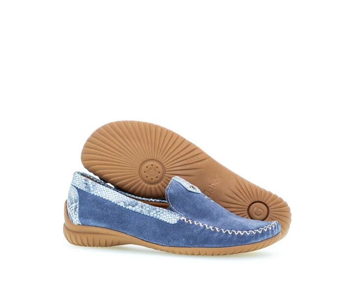 Gabor Women's Loafers Blue | GB50MEPYT