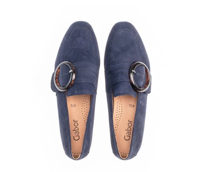 Gabor Women's Loafers Blue | GB53QHYOC