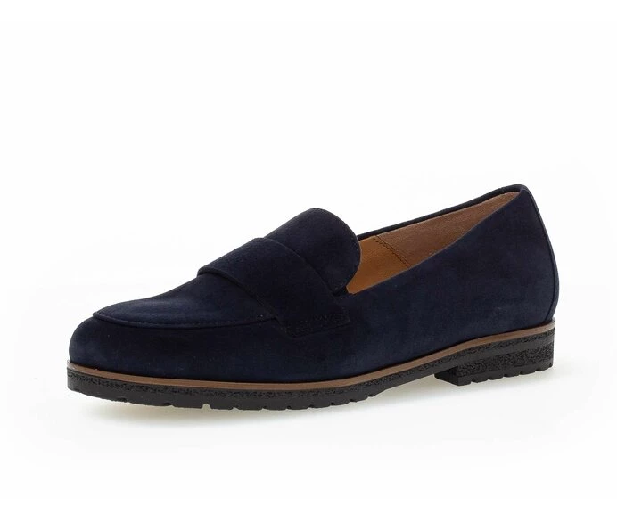 Gabor Women's Loafers Blue | GB65TILWK