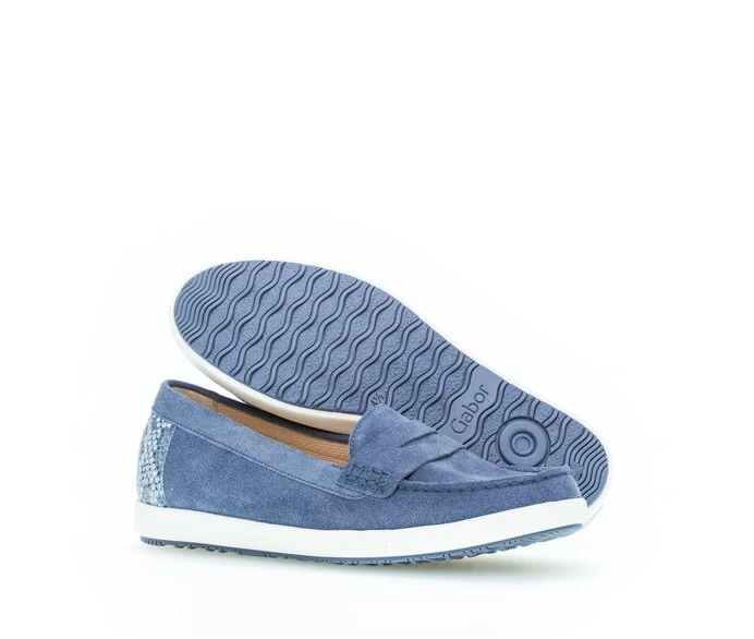 Gabor Women's Loafers Blue | GB67IENZR