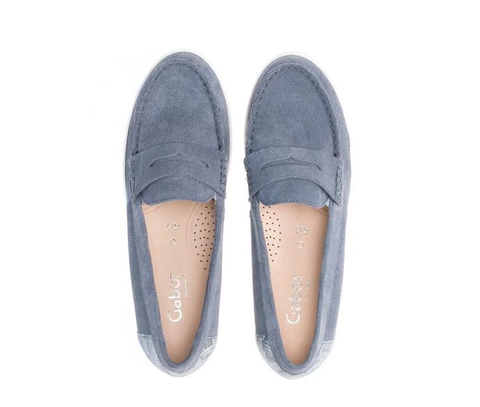 Gabor Women's Loafers Blue | GB67IENZR