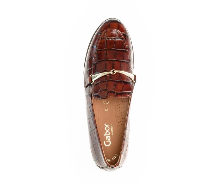 Gabor Women's Loafers Brown | GB02HTGBJ