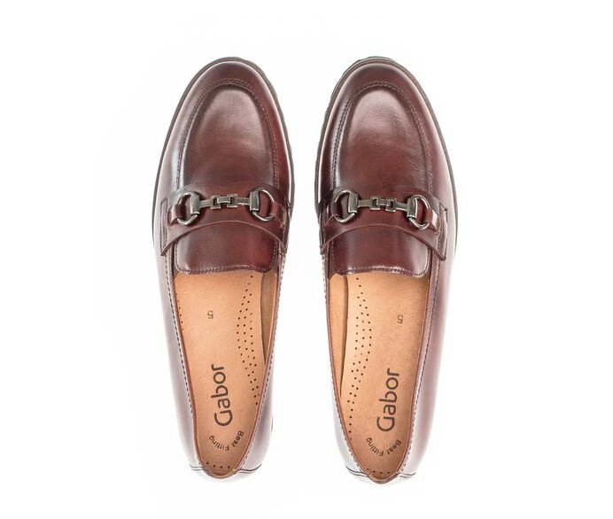 Gabor Women's Loafers Brown | GB54TSRNL