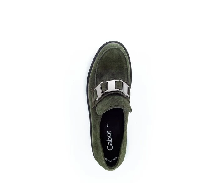 Gabor Women's Loafers Green | GB49VNWXZ