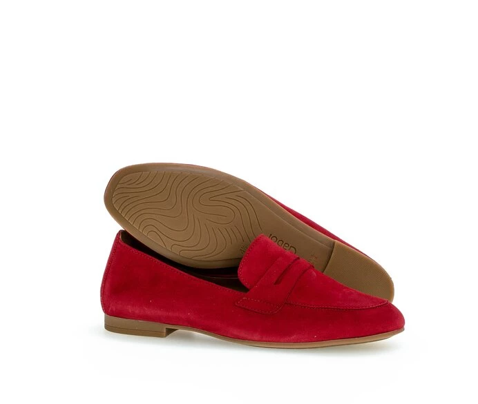 Gabor Women's Loafers Red | GB04FORXC