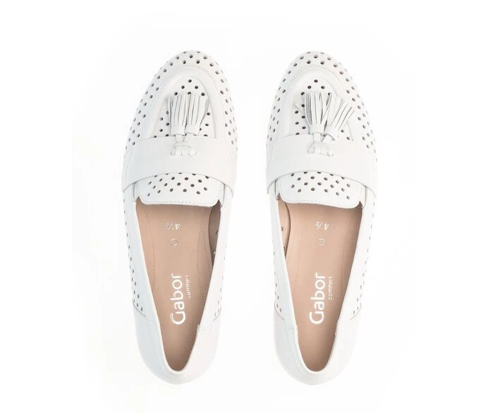 Gabor Women's Loafers White | GB14YWATB