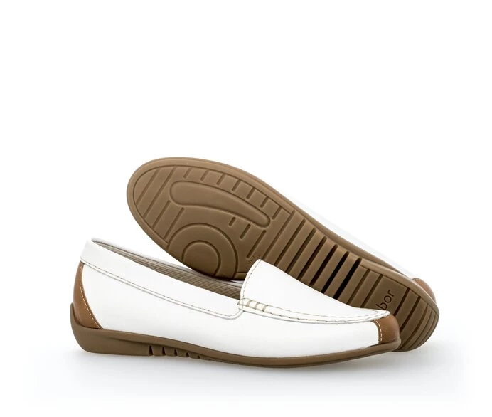 Gabor Women's Loafers White | GB15SMGTL