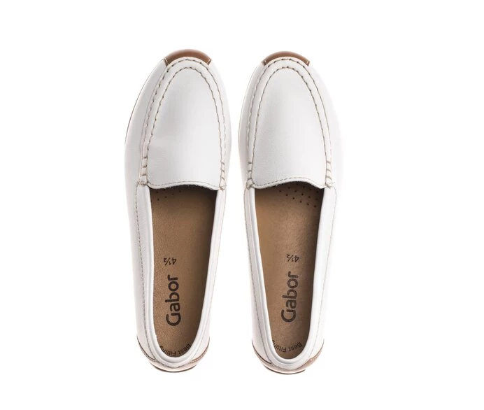 Gabor Women's Loafers White | GB15SMGTL