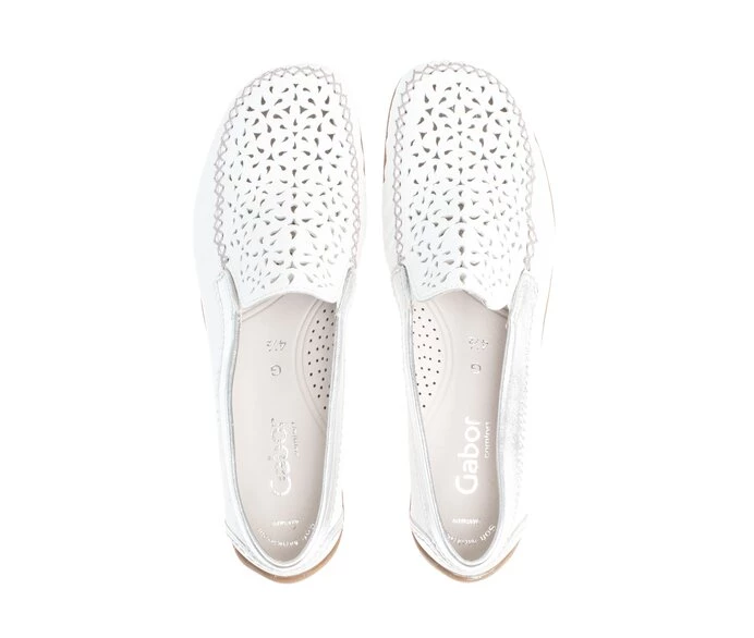 Gabor Women's Loafers White | GB17OITCY