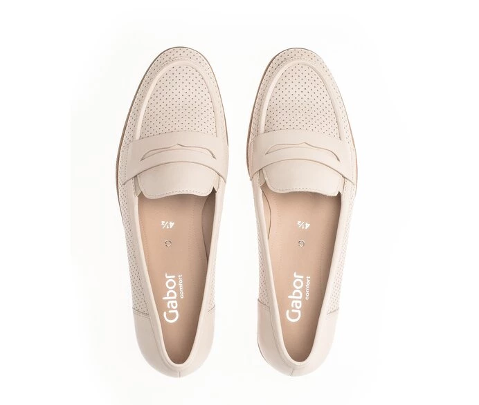 Gabor Women's Loafers White | GB17XDFPV