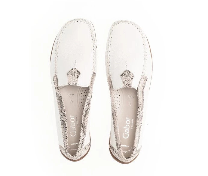 Gabor Women's Loafers White | GB45XCZLM