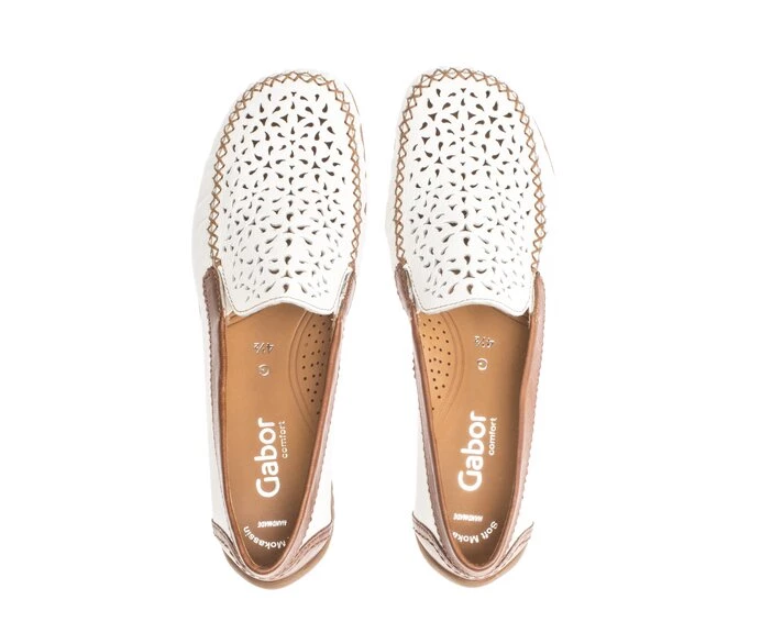 Gabor Women's Loafers White | GB78WODSR