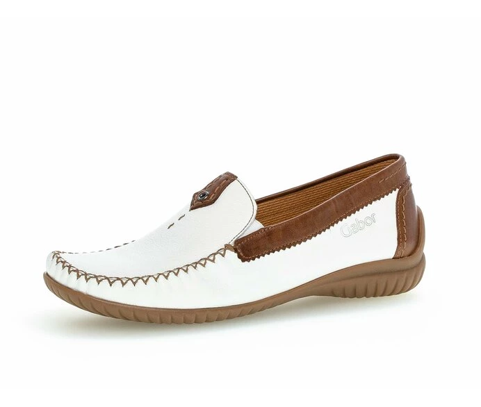 Gabor Women's Loafers White | GB97OYUED