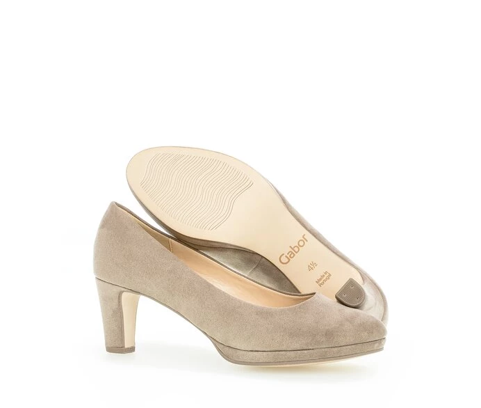 Gabor Women's Pumps Beige | GB06EGTKW