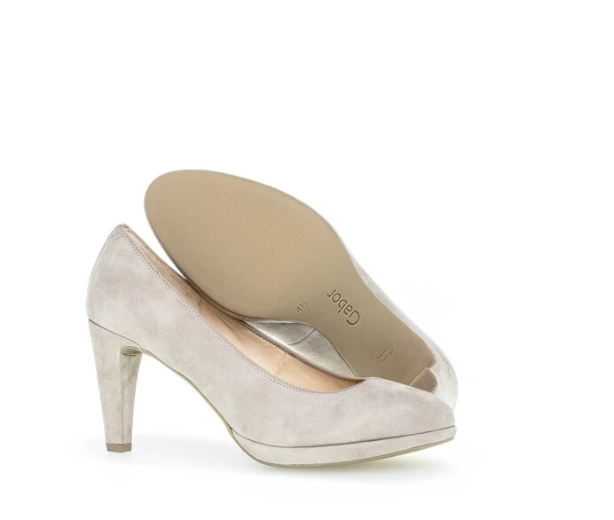 Gabor Women's Pumps Beige | GB14EMXUH