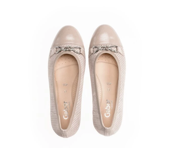 Gabor Women's Pumps Beige | GB48MEGBS