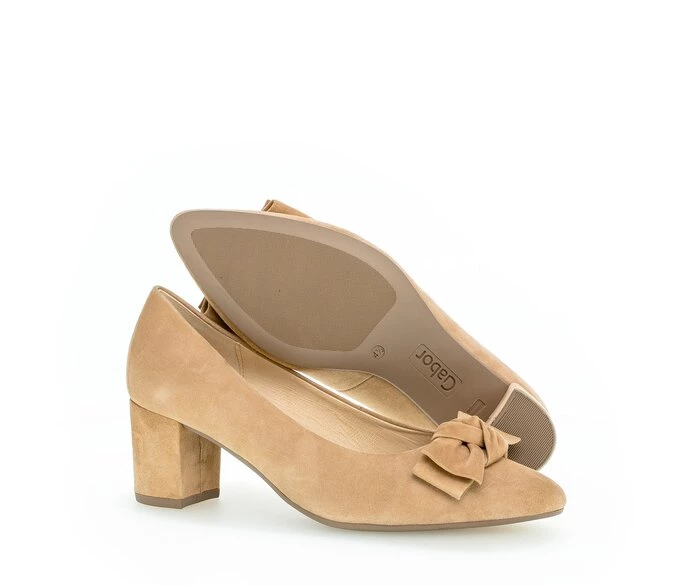 Gabor Women's Pumps Beige | GB64TDAOZ