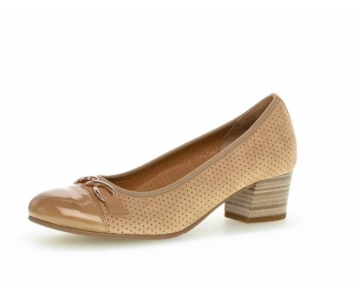 Gabor Women's Pumps Beige | GB73SETJG