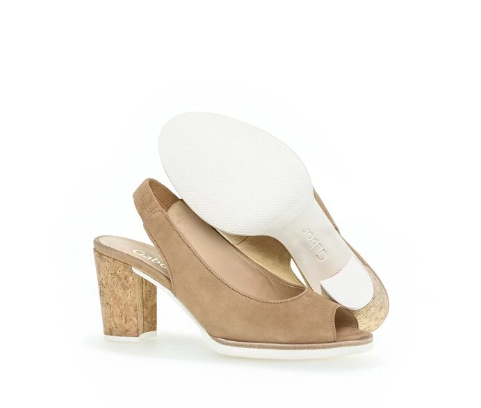 Gabor Women's Pumps Beige | GB91YXBRW