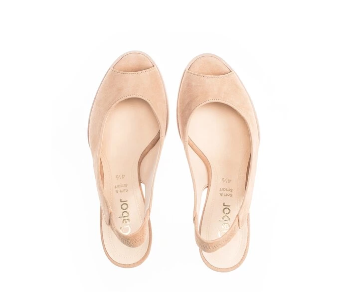 Gabor Women's Pumps Beige | GB91YXBRW