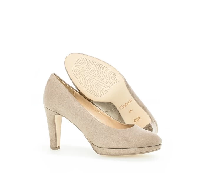 Gabor Women's Pumps Beige | GB94VPDWF